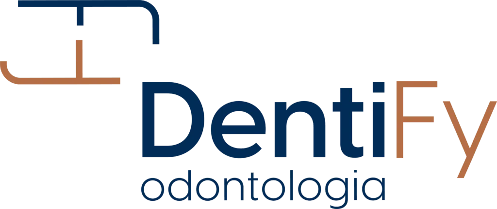 Logo Dentify, cliente de marketing digital para clínicas